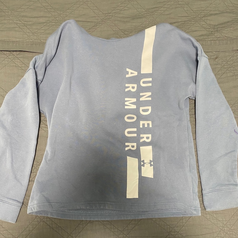 Purple Under Armour Hoodie